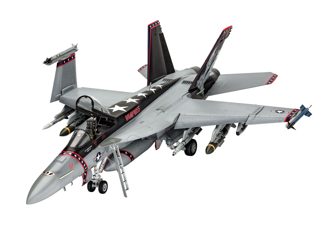 Revell - F/A-18E Super Hornet, 1/32, 04994 hind ja info | Klotsid ja konstruktorid | kaup24.ee