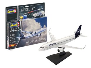 Revell - Airbus A320 neo Lufthansa Model Set, 1/144, 63942 hind ja info | Klotsid ja konstruktorid | kaup24.ee