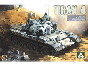 Пластиковая сборная модель Takom - Tiran 4 IDF Medium Tank, 1/35, 2051 цена и информация | Конструкторы и кубики | kaup24.ee