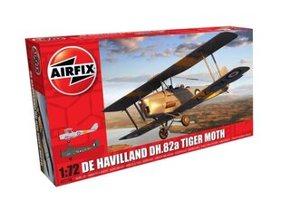 Airfix - deHavilland Tiger Moth, 1/72, 02106 hind ja info | Klotsid ja konstruktorid | kaup24.ee