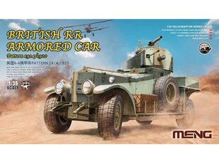 Пластиковая складная модель Meng Model - British Rolls-Royce Armoured Car, 1/35, VS-010 цена и информация | Конструкторы и кубики | kaup24.ee