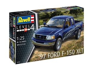 Пластиковая сборная модель Revell - '97 Ford F-150 XLT, 1/24, 07045 цена и информация | Конструкторы и кубики | kaup24.ee