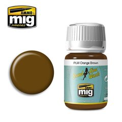 Ammo Mig - Panel Line Wash Orange Brown, 35ml, 1616 цена и информация | Принадлежности для рисования, лепки | kaup24.ee