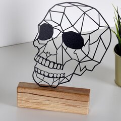 Dekoratiivne kuju Skull Black hind ja info | Sisustuselemendid | kaup24.ee