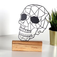 Dekoratiivne kuju Skull Black hind ja info | Sisustuselemendid | kaup24.ee