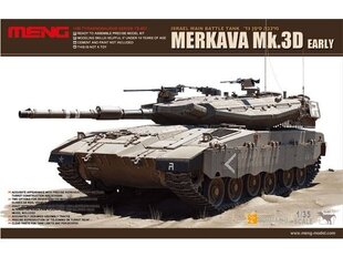 Meng Model - Israel Main Battle Tank Merkava Mk.3D, 1/35, TS-001 цена и информация | Конструкторы и кубики | kaup24.ee