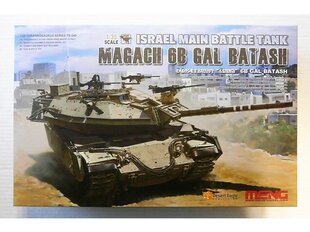 Meng Model - Israel Main Battle Tank Magach 6B Gal Batash, 1/35, TS-040 hind ja info | Klotsid ja konstruktorid | kaup24.ee