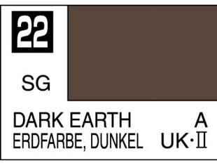 Mr.Hobby - Mr.Color C-022 Dark earth (UK), 10ml hind ja info | Kunstitarbed, voolimise tarvikud | kaup24.ee