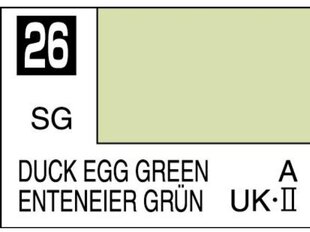 Mr.Hobby - Mr.Color C-026 Duck egg green (UK), 10ml hind ja info | Kunstitarbed, voolimise tarvikud | kaup24.ee