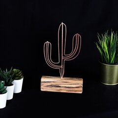 Dekoratiivne kuju Cactus Mini Bronze hind ja info | Sisustuselemendid | kaup24.ee