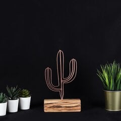 Dekoratiivne kuju Cactus Mini Bronze hind ja info | Sisustuselemendid | kaup24.ee