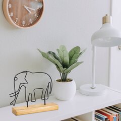 Dekoratiivne kuju Elephant Black hind ja info | Sisustuselemendid | kaup24.ee