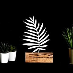 Dekoratiivne kuju Palm Leaf White hind ja info | Sisustuselemendid | kaup24.ee