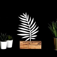 Декоративная фигурка Palm Leaf White цена и информация | Детали интерьера | kaup24.ee