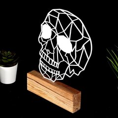 Dekoratiivne kuju Skull White hind ja info | Sisustuselemendid | kaup24.ee