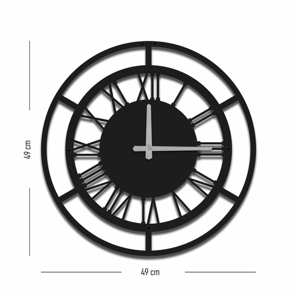 Dekoratiivne seinakell MTS - 005 цена и информация | Kellad | kaup24.ee