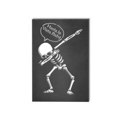 Metallist seinadekoratsioon Skeleton 1, 45x70 cm hind ja info | Sisustuselemendid | kaup24.ee