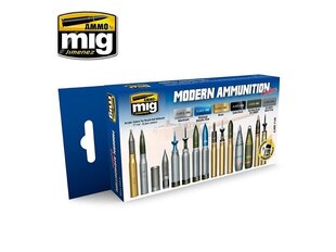 Ammo Mig - Modern Ammunition set. AMIG7129 цена и информация | Принадлежности для рисования, лепки | kaup24.ee