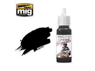 AMMO MIG - OUTLINING BLACK, 17ml. F502 hind ja info | Kunstitarbed, voolimise tarvikud | kaup24.ee