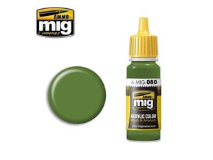 AMMO MIG - BRIGHT GREEN AMT-4, 17ml. 0080 hind ja info | Kunstitarbed, voolimise tarvikud | kaup24.ee