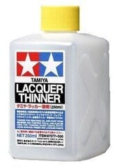 Разбавитель Tamiya Lacquer Thinner, 250 мл, 87077 цена и информация | Принадлежности для рисования, лепки | kaup24.ee