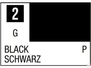 Mr.Hobby - Mr.Color C-002 Black, 10ml hind ja info | Kunstitarbed, voolimise tarvikud | kaup24.ee