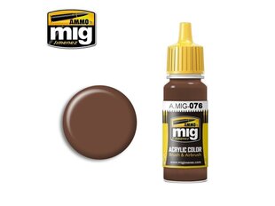 AMMO MIG - BROWN SOIL, 17ml. 0076 hind ja info | Kunstitarbed, voolimise tarvikud | kaup24.ee