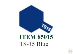 Аэрозольная краска Tamiya - TS-15 Blue, 100 мл цена и информация | Принадлежности для рисования, лепки | kaup24.ee