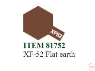 Tamiya - XF-52 Flat earth, 10ml hind ja info | Kunstitarbed, voolimise tarvikud | kaup24.ee