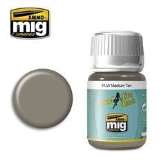 AMMO MIG - PANEL LINE WASH MEDIUM TAN, 35ml, 1606 цена и информация | Принадлежности для рисования, лепки | kaup24.ee