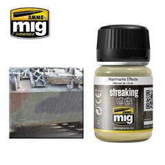 Краска Ammo mig - rainmarks effects, 35ml, 1208 цена и информация | Принадлежности для рисования, лепки | kaup24.ee