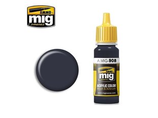 AMMO MIG - DUNKELGRAU BASE, 17ml. 0908 цена и информация | Принадлежности для рисования, лепки | kaup24.ee