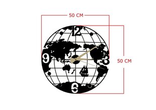 Настенные часы Globe цена и информация | Часы | kaup24.ee