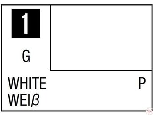 Mr.Hobby - Mr.Color C-001 White, 10ml hind ja info | Kunstitarbed, voolimise tarvikud | kaup24.ee