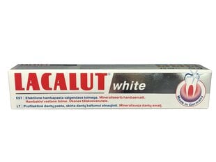 Hambapasta Lacalut White 75ml hind ja info | Suuhügieen | kaup24.ee