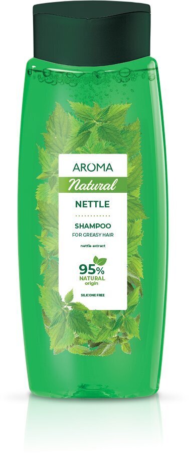 AROMA naturaalne nõgese šampoon, 500ml цена и информация | Šampoonid | kaup24.ee