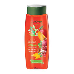 Aroma Pomegranate & Mango shower gel, 400ml hind ja info | Dušigeelid, õlid | kaup24.ee