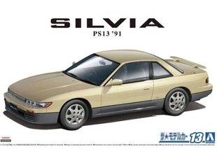 Пластиковая сборная модель Aoshima - Nissan PS13 Silvia K's Dia Package 1991, 1/24, 05791 цена и информация | Конструкторы и кубики | kaup24.ee