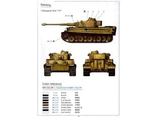 Rye Field Model - Tiger I Pz.Kpfw.VI Ausf.E Sd.Kfz. 181, 1/35, RFM-5001U hind ja info | Klotsid ja konstruktorid | kaup24.ee