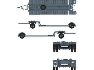 10-tonnine paagihaagis Sd.Ah.115, 1/35, 35002 цена и информация | Конструкторы и кубики | kaup24.ee