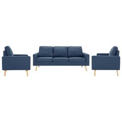 3-х местный диван, синий цена и информация | Диваны | kaup24.ee