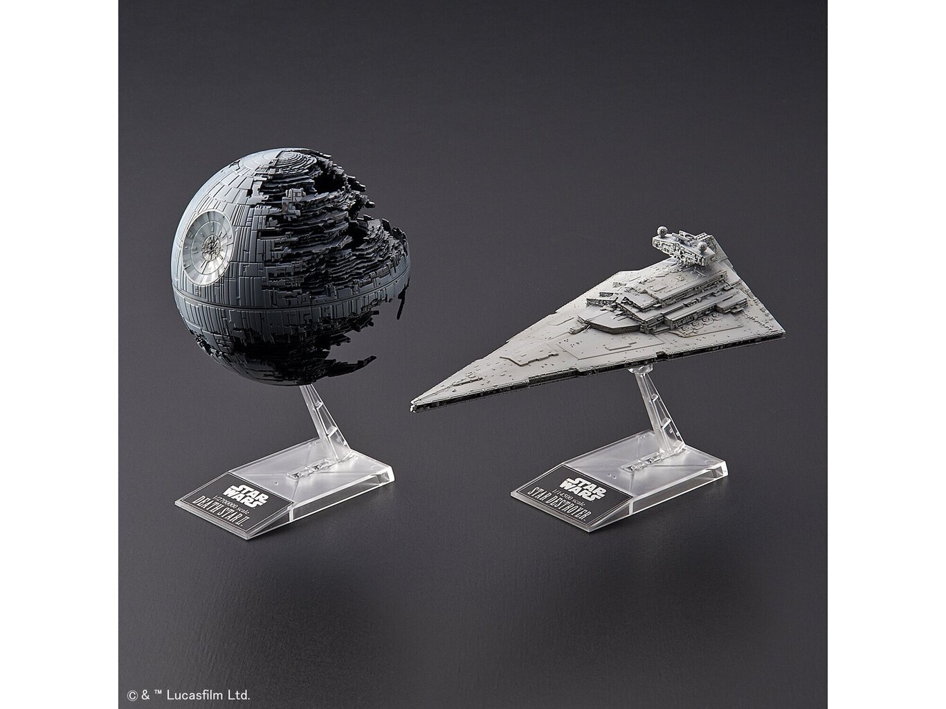 Revell - Star Wars Death Star II (1/2700000) & Star Destroyer (1/14500), 01207 hind ja info | Klotsid ja konstruktorid | kaup24.ee