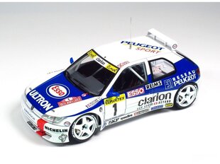 NuNu - Racing Series Peugeot 306 Maxi 1996 Rally Monte Carlo, 1/24. 24009 hind ja info | Klotsid ja konstruktorid | kaup24.ee
