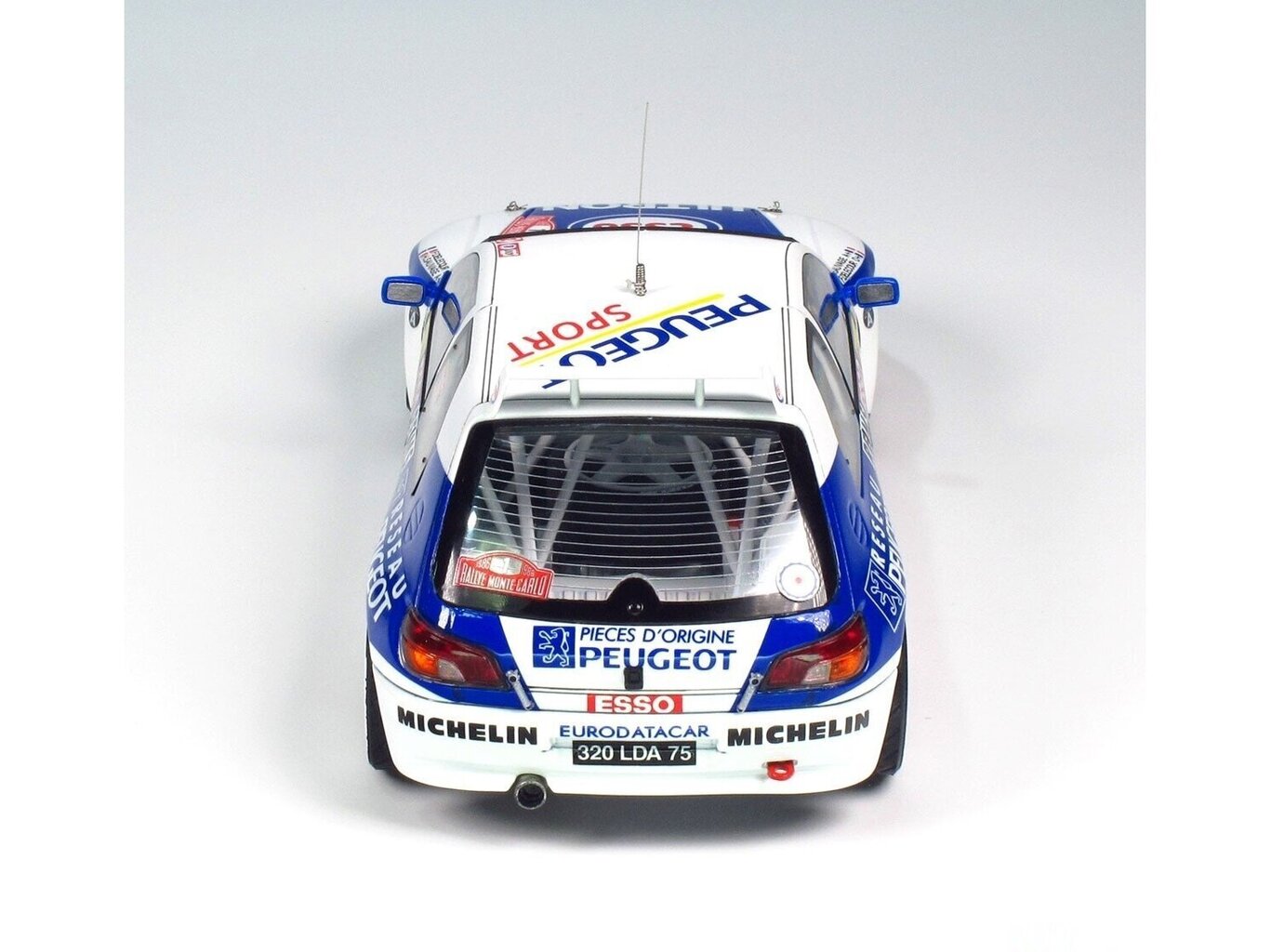 NuNu - Racing Series Peugeot 306 Maxi 1996 Rally Monte Carlo, 1/24. 24009 hind ja info | Klotsid ja konstruktorid | kaup24.ee