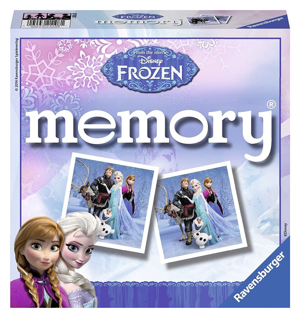 Memoriin Ravensburger Frozen 211081 цена и информация | Lauamängud ja mõistatused | kaup24.ee