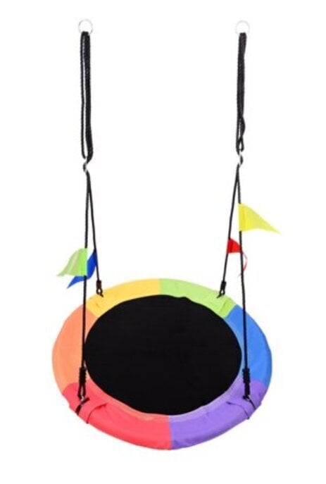 Pesakiik Funfit Garden, 100 cm, 150 kg, Multicolor hind ja info | Kiiged | kaup24.ee