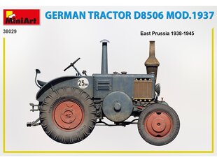 Miniart - German Tractor D8506 Mod.1937, 1/35, 38029 hind ja info | Klotsid ja konstruktorid | kaup24.ee