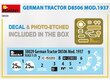 Miniart - German Tractor D8506 Mod.1937, 1/35, 38029 цена и информация | Klotsid ja konstruktorid | kaup24.ee