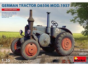 Miniart - German Tractor D8506 Mod.1937, 1/35, 38029 hind ja info | Klotsid ja konstruktorid | kaup24.ee