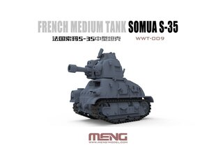 Meng Model - World War Toons Somua S35, WWT-009 цена и информация | Конструкторы и кубики | kaup24.ee